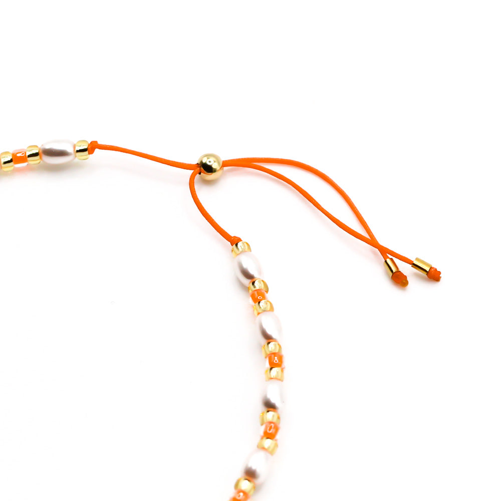 sommerarmband orange