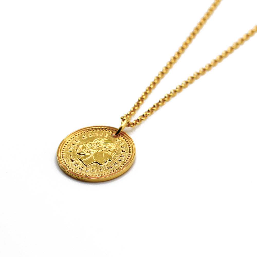 Halskette aus recyceltem Gold
