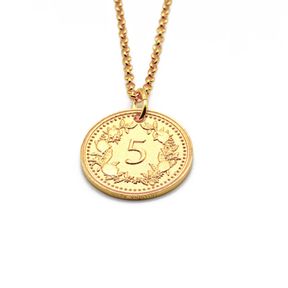 Halskette aus recyceltem Gold