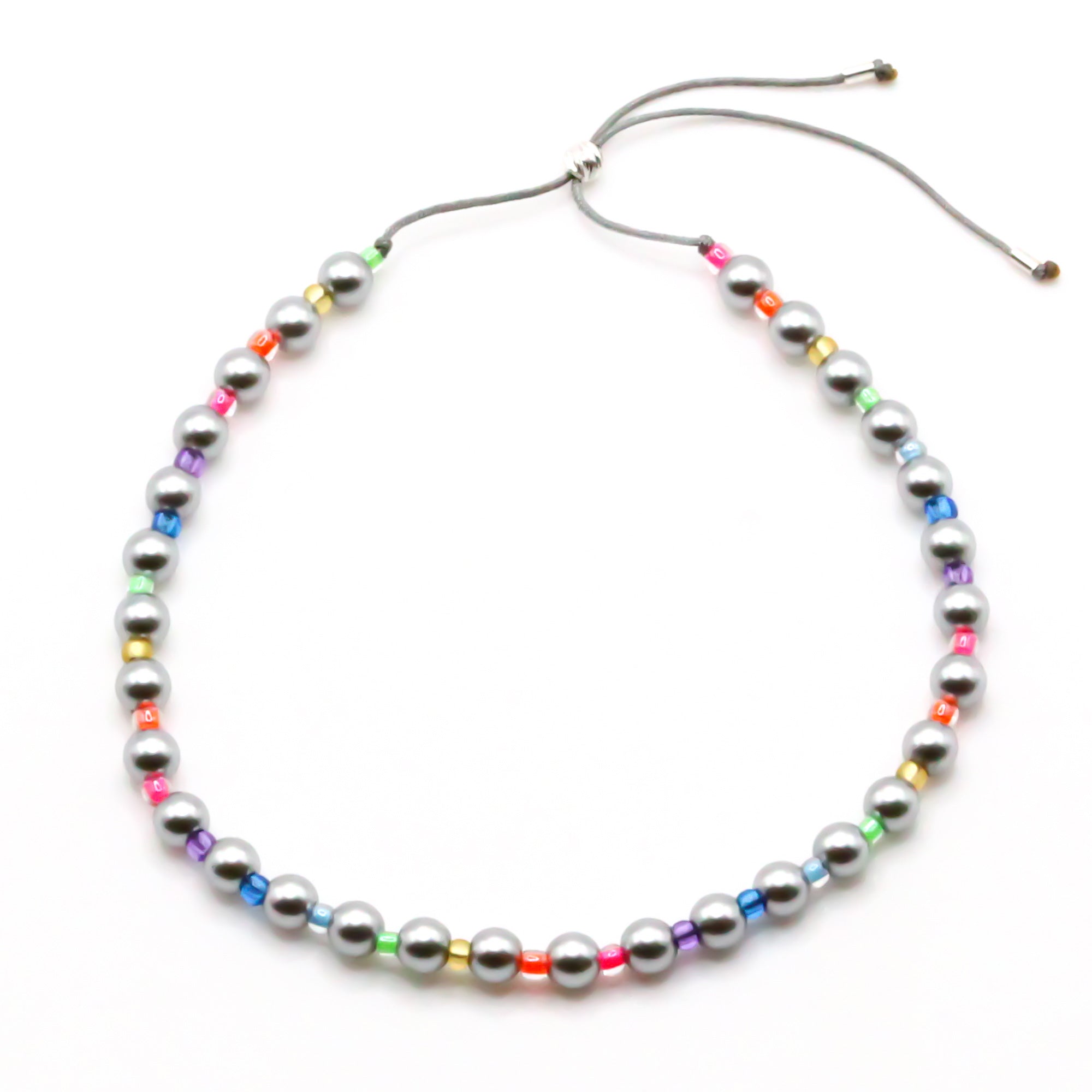 Perlenarmband Perlen Regenbogen