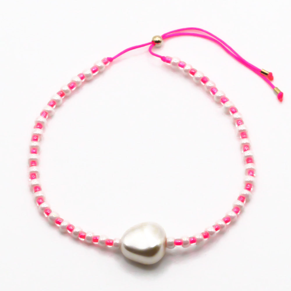 Sommerarmband pink
